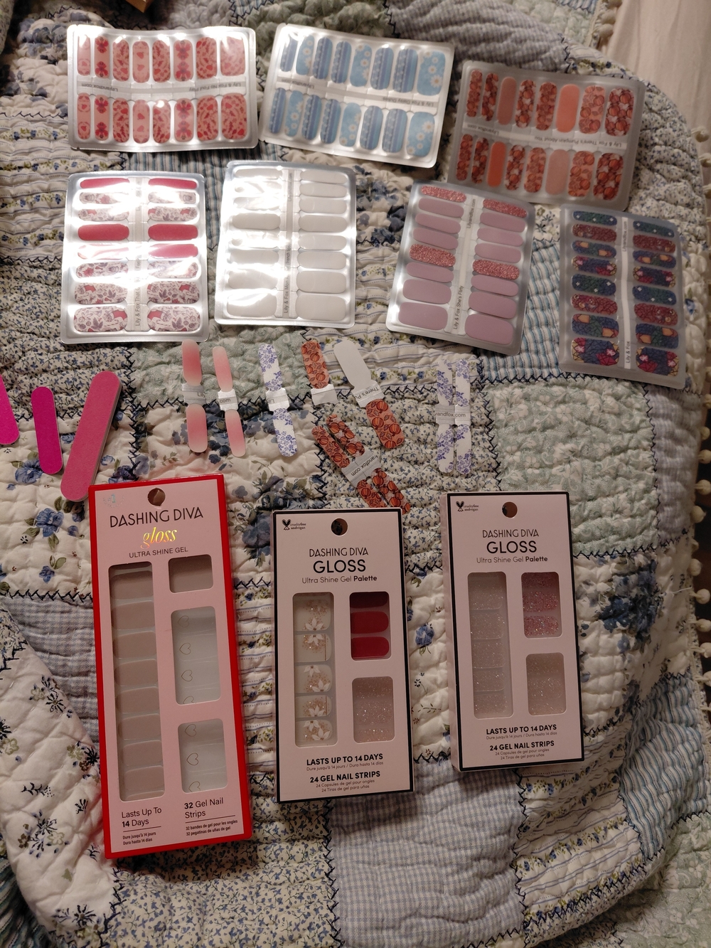 Lily And Fox Nail Strips - Assortment